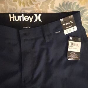 Hurley Navy Blue Walkshorts Mens 36